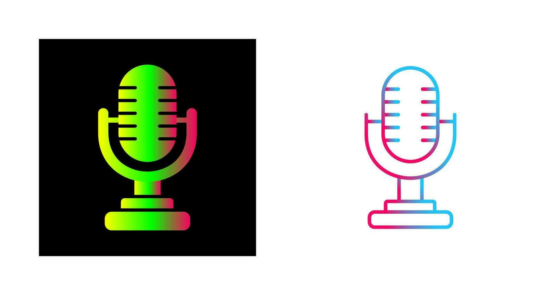 Microphone Vector Icon
