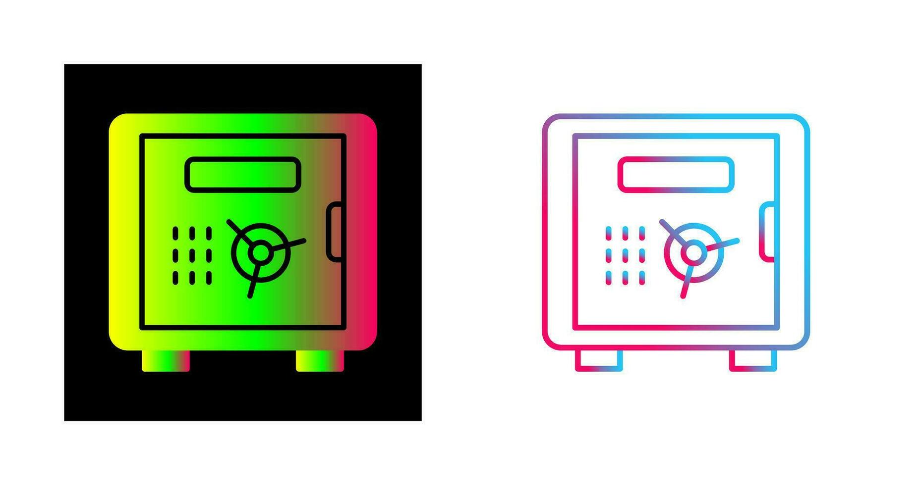 Safe Box Vector Icon