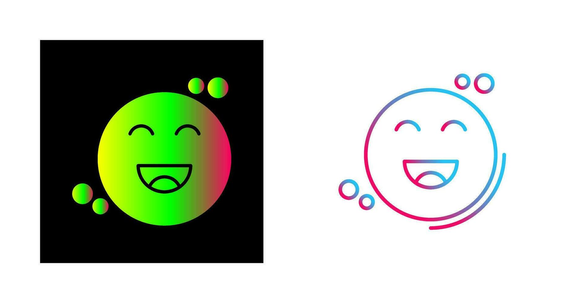 Happiness Vector Icon