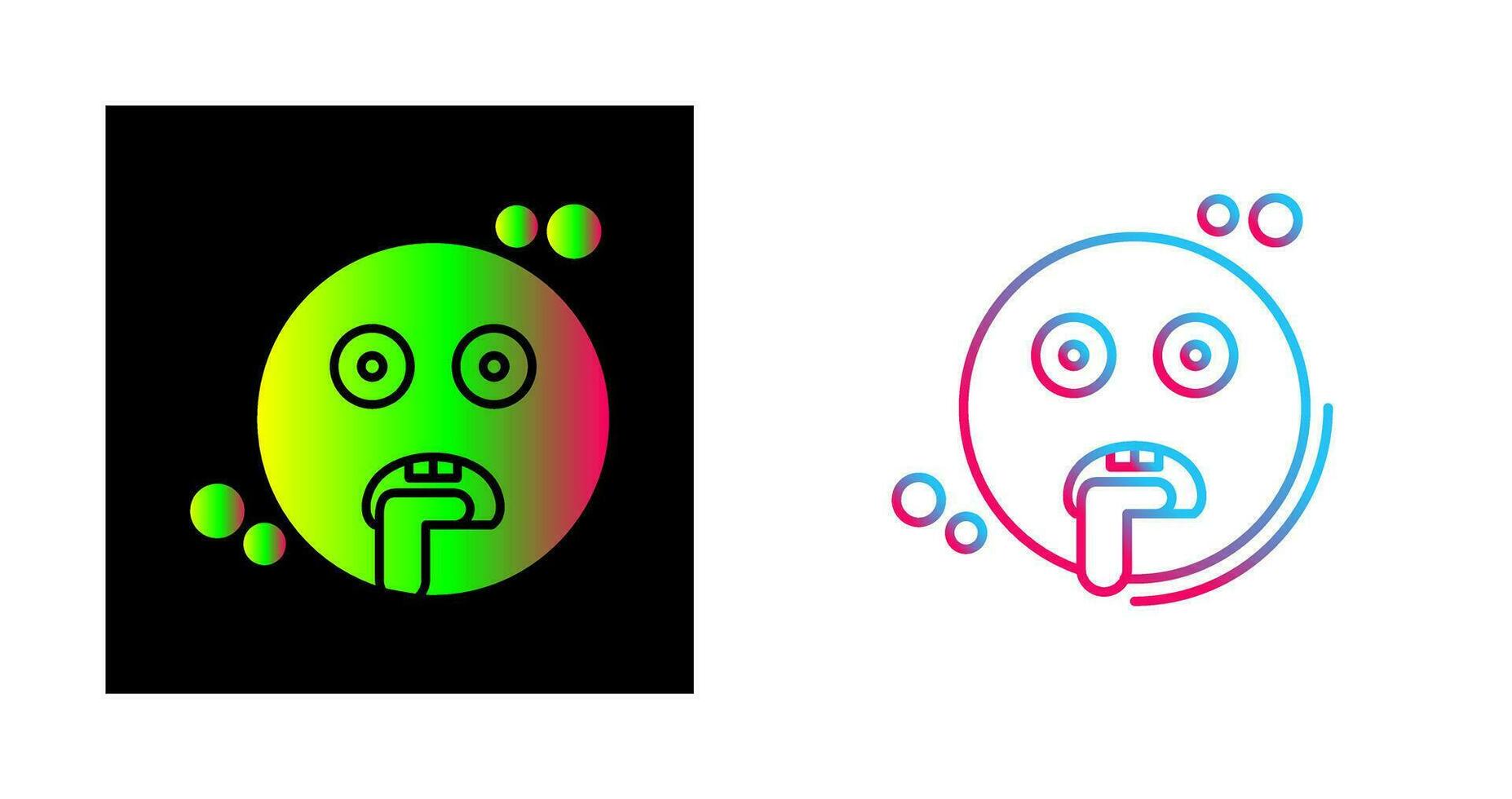 Drooling Vector Icon