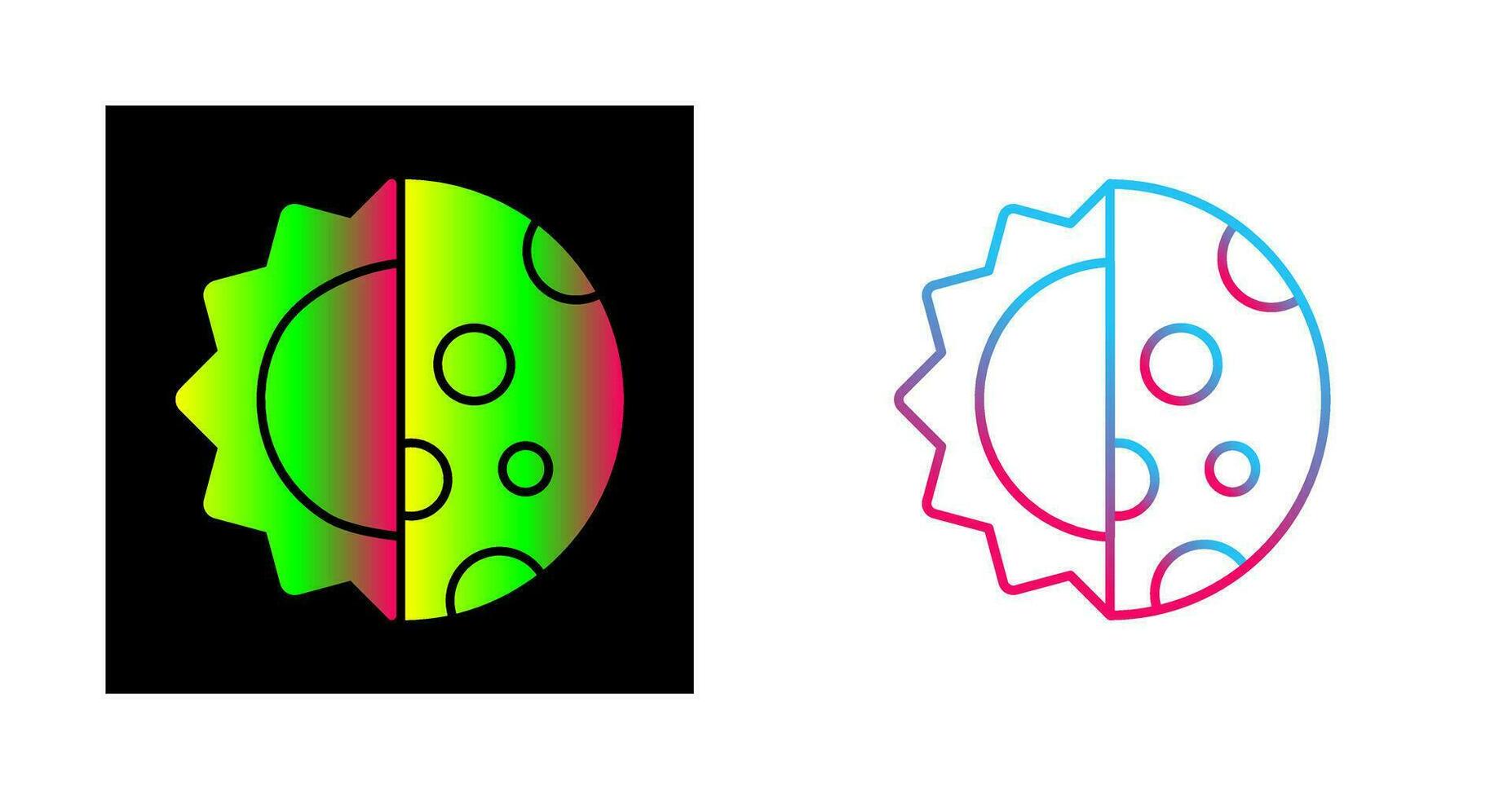 Day And Nigt Vector Icon