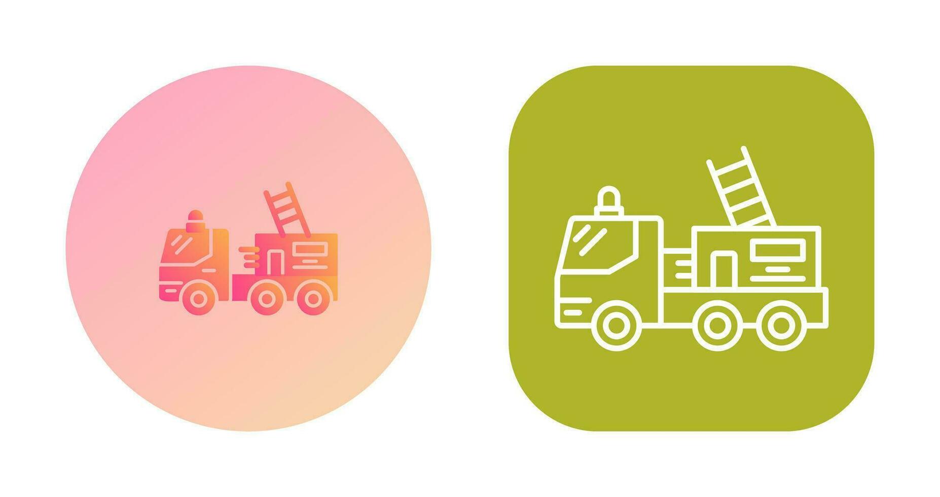 Fire Truck Vector Icon