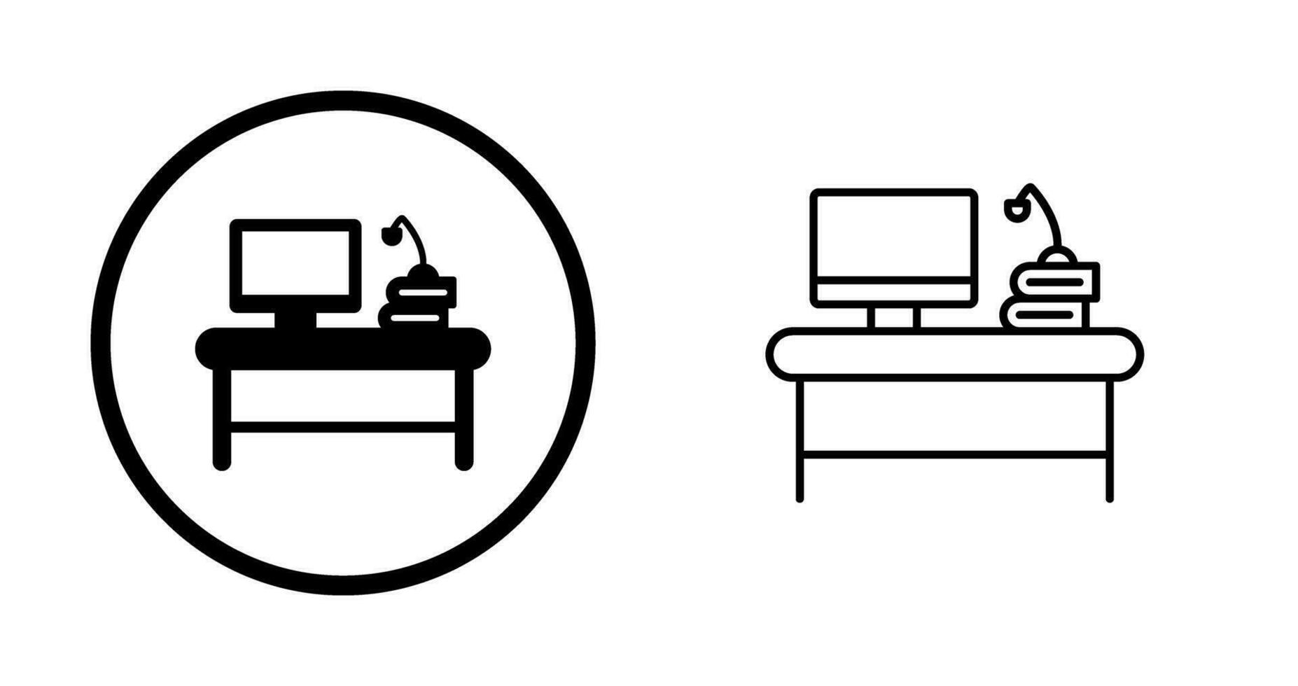 Desktop Vector Icon