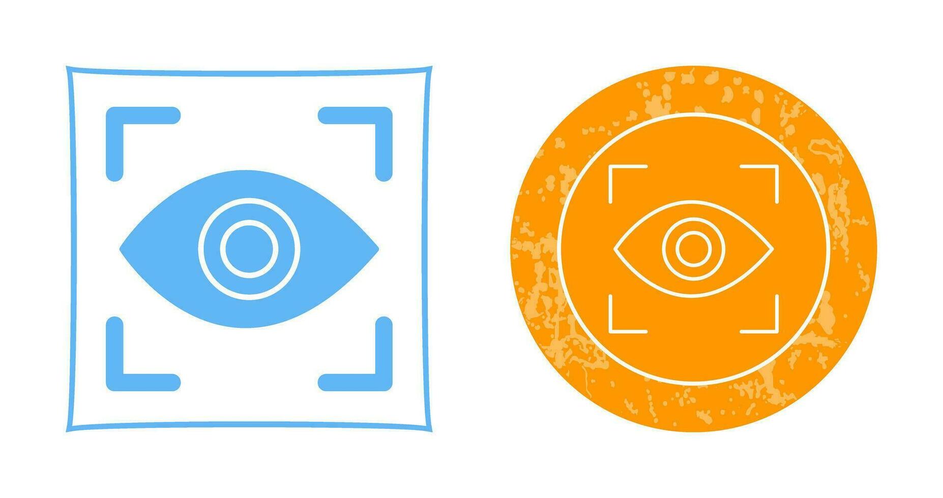 Eye Scan Vector Icon