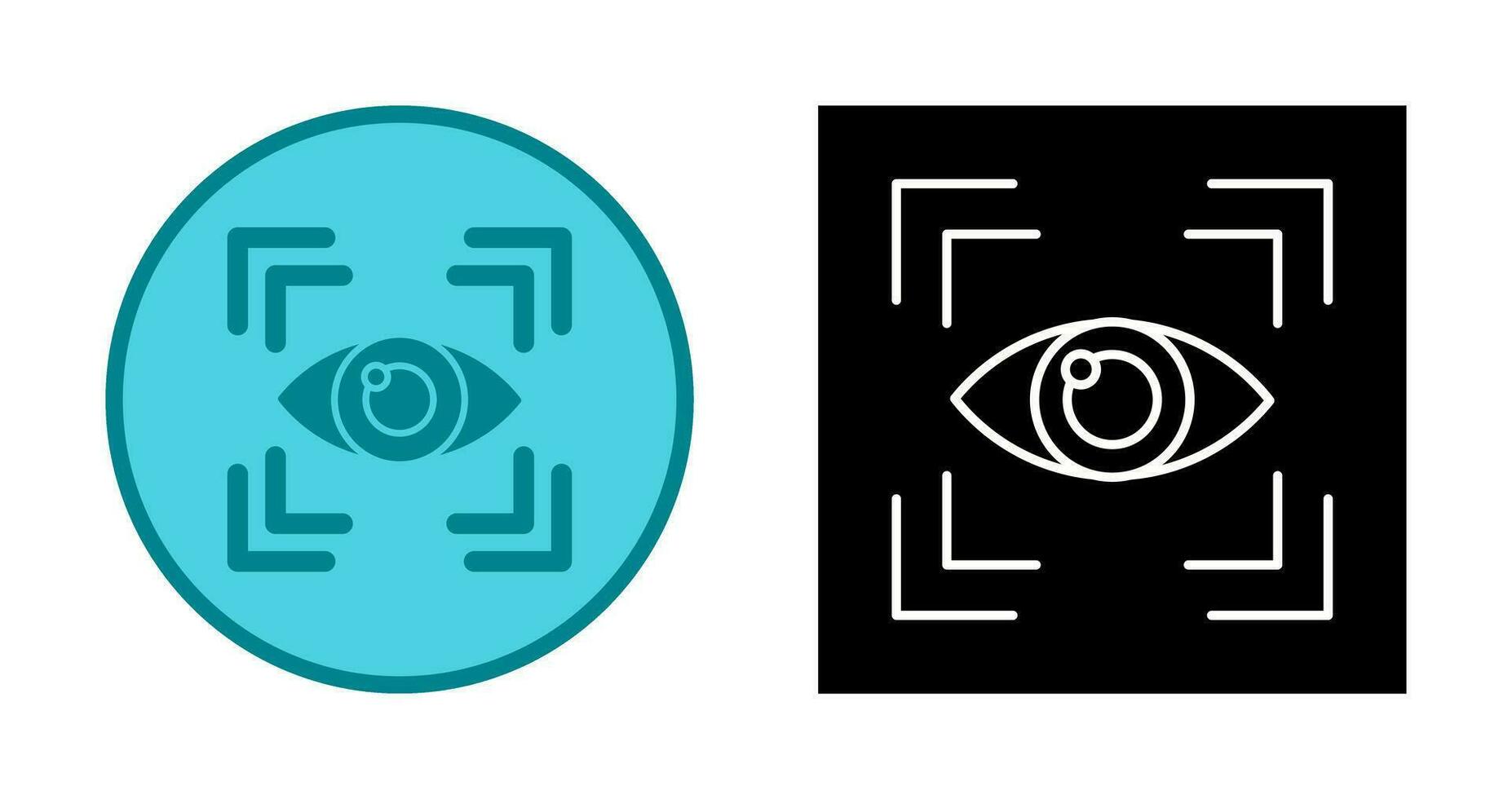 Eye Scan Vector Icon