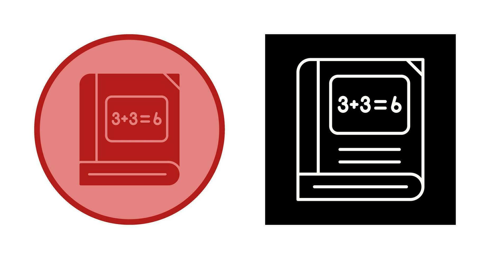 icono de vector de matemáticas