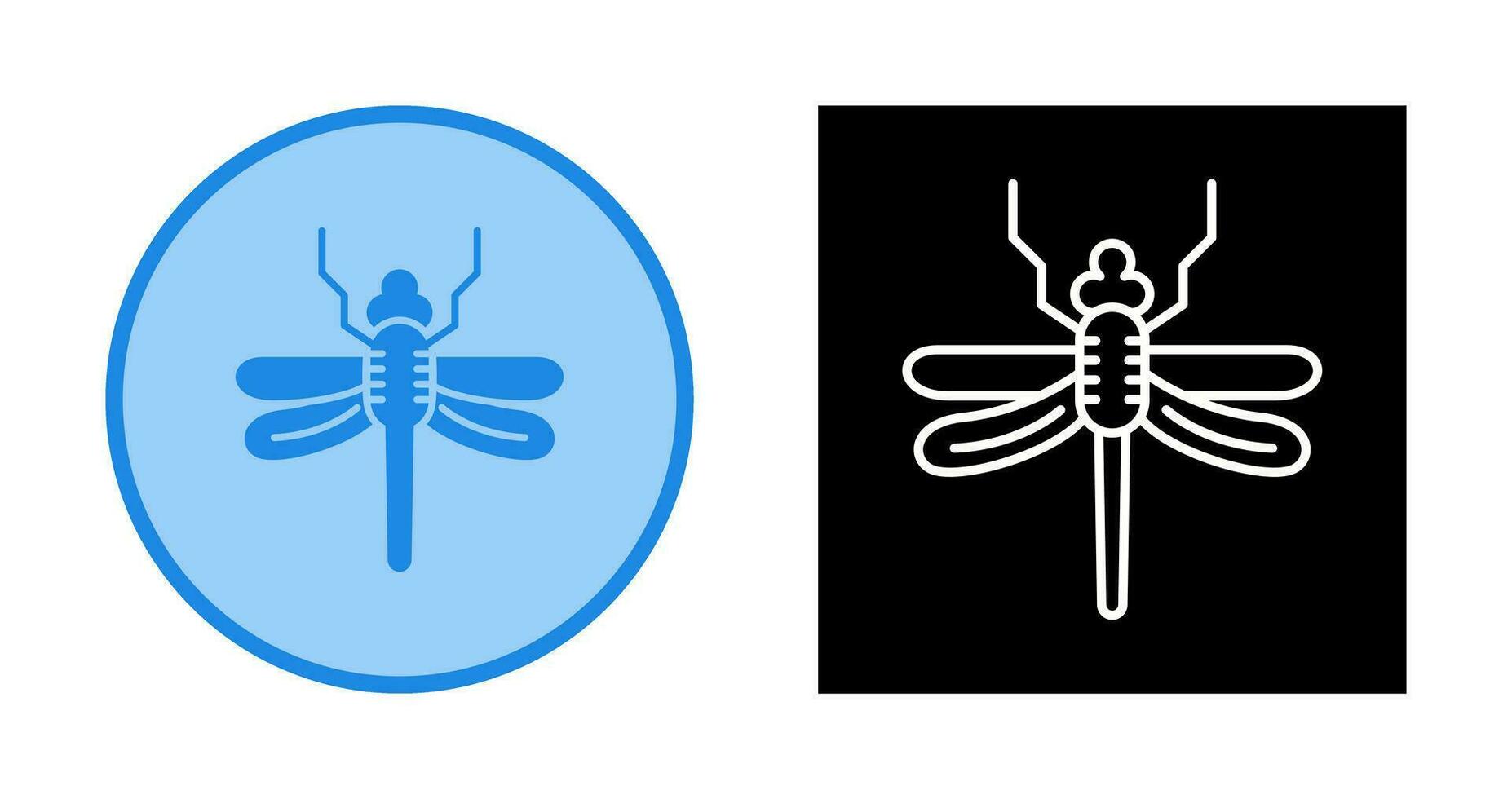 Dragonfly Vector Icon