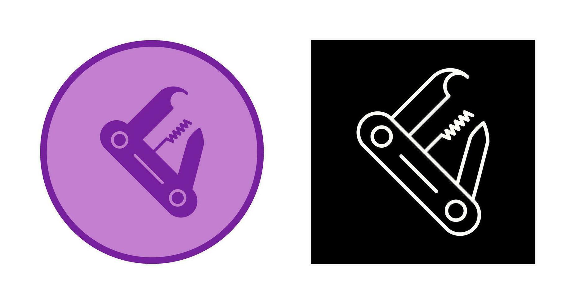 Swiss Army Knife Vector Icon