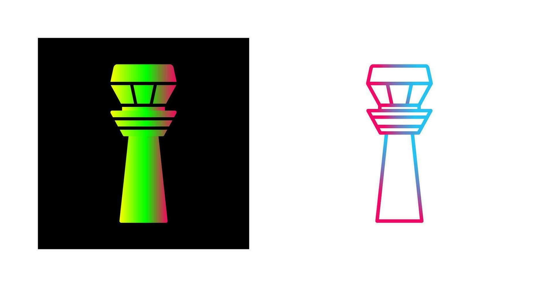 Control Tower Vector Icon