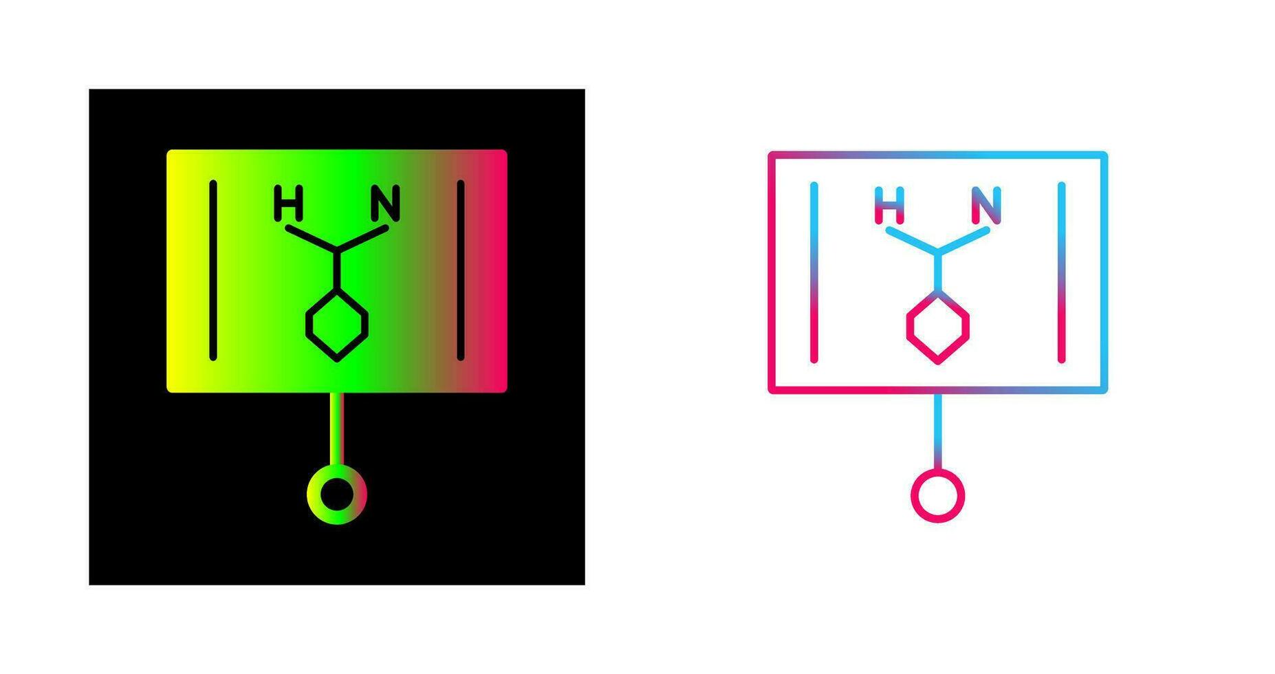 icono de vector de fórmula