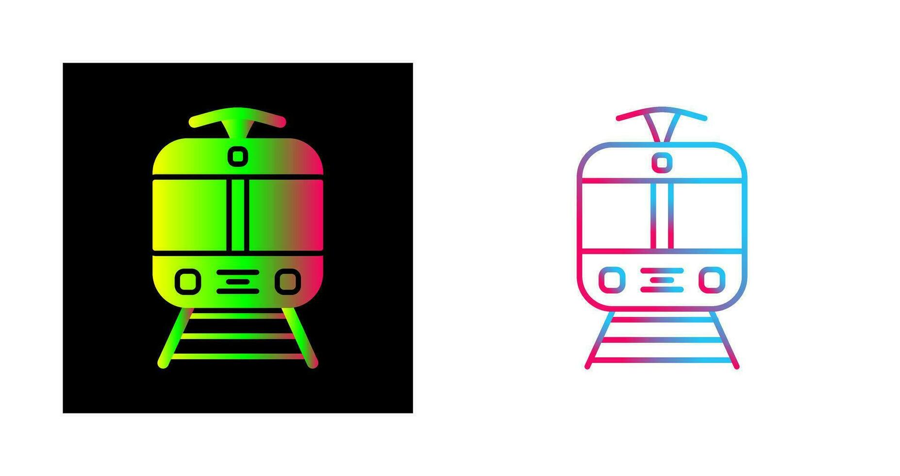 Tram Vector Icon