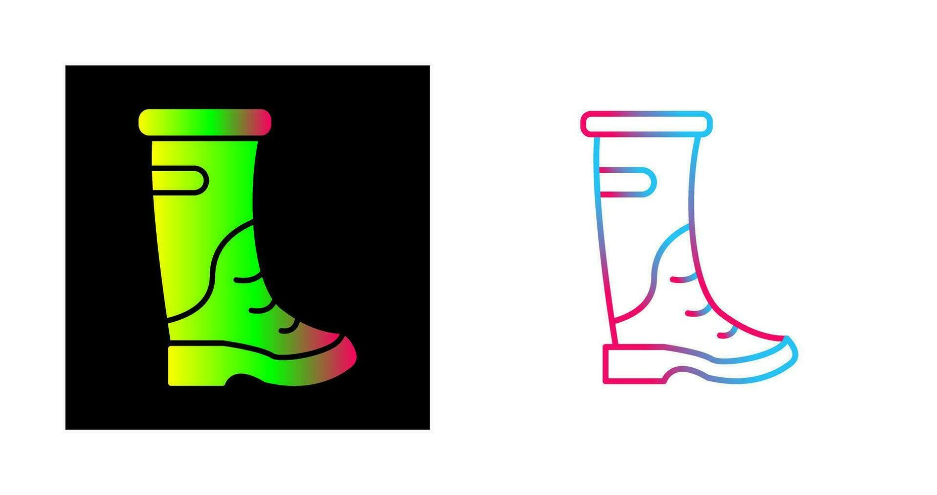 Rain Boots Vector Icon