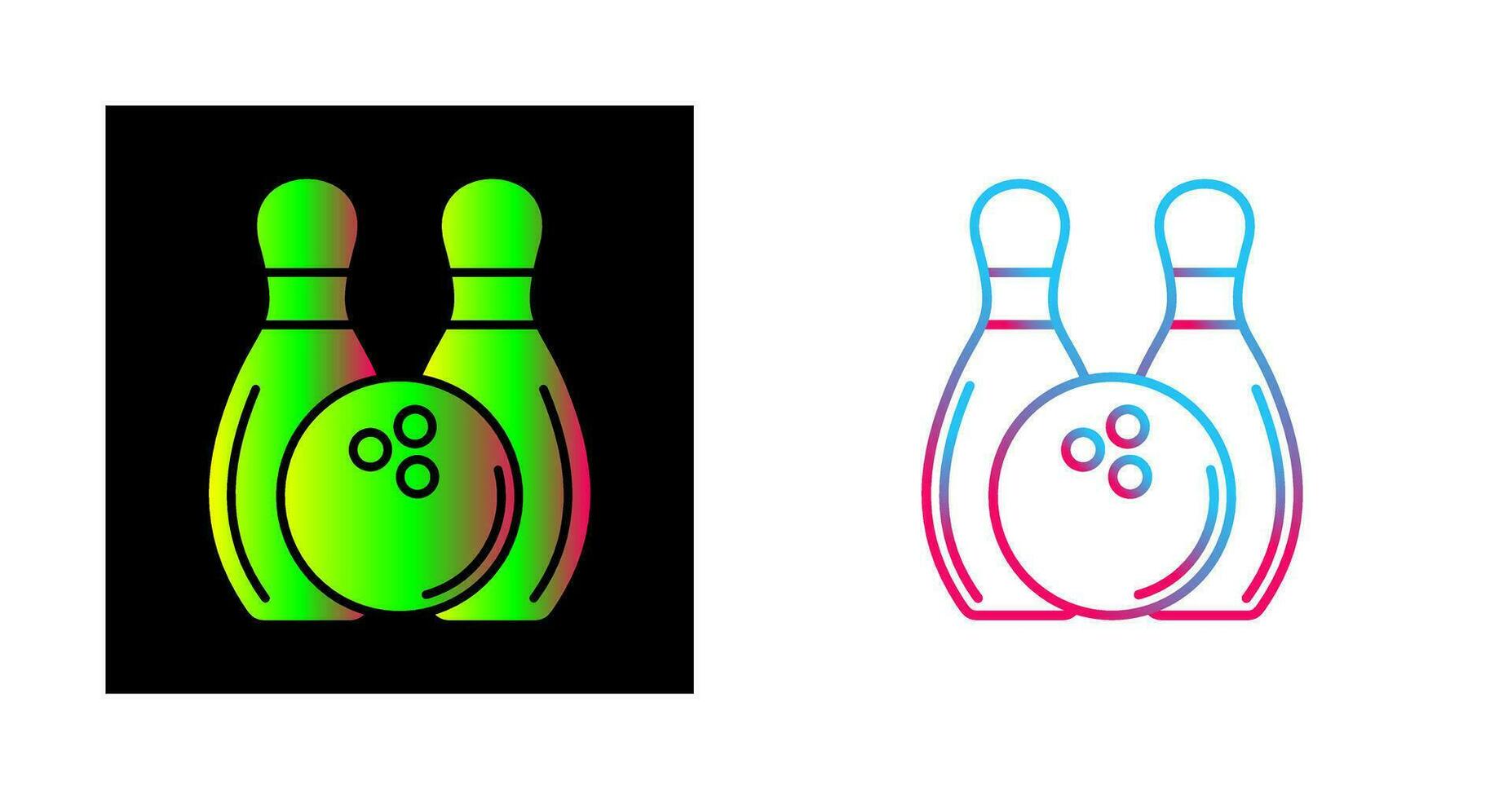 Bowling Vector Icon