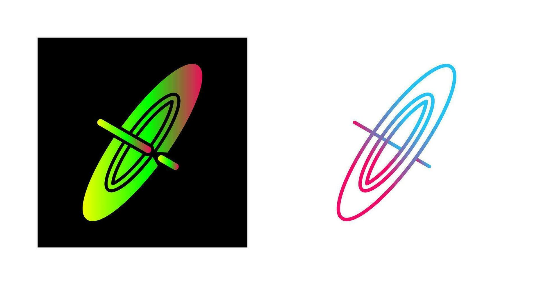 Black Hole Vector Icon