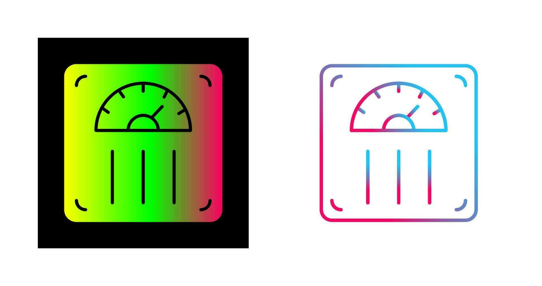 Weight Scale Vector Icon