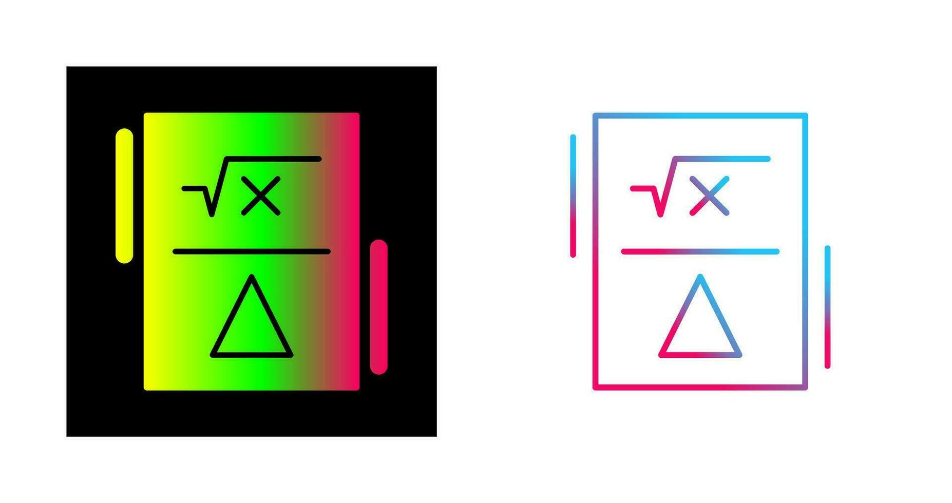 Formula Vector Icon