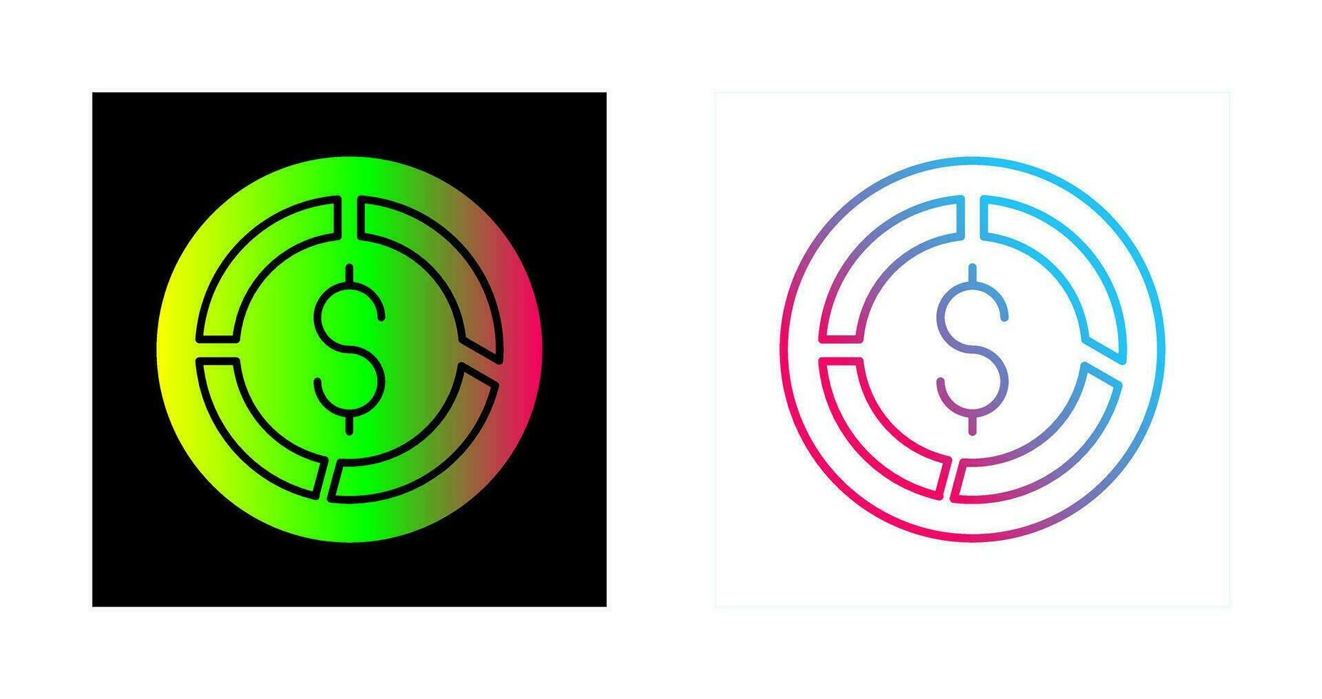Pie Chart Vector Icon