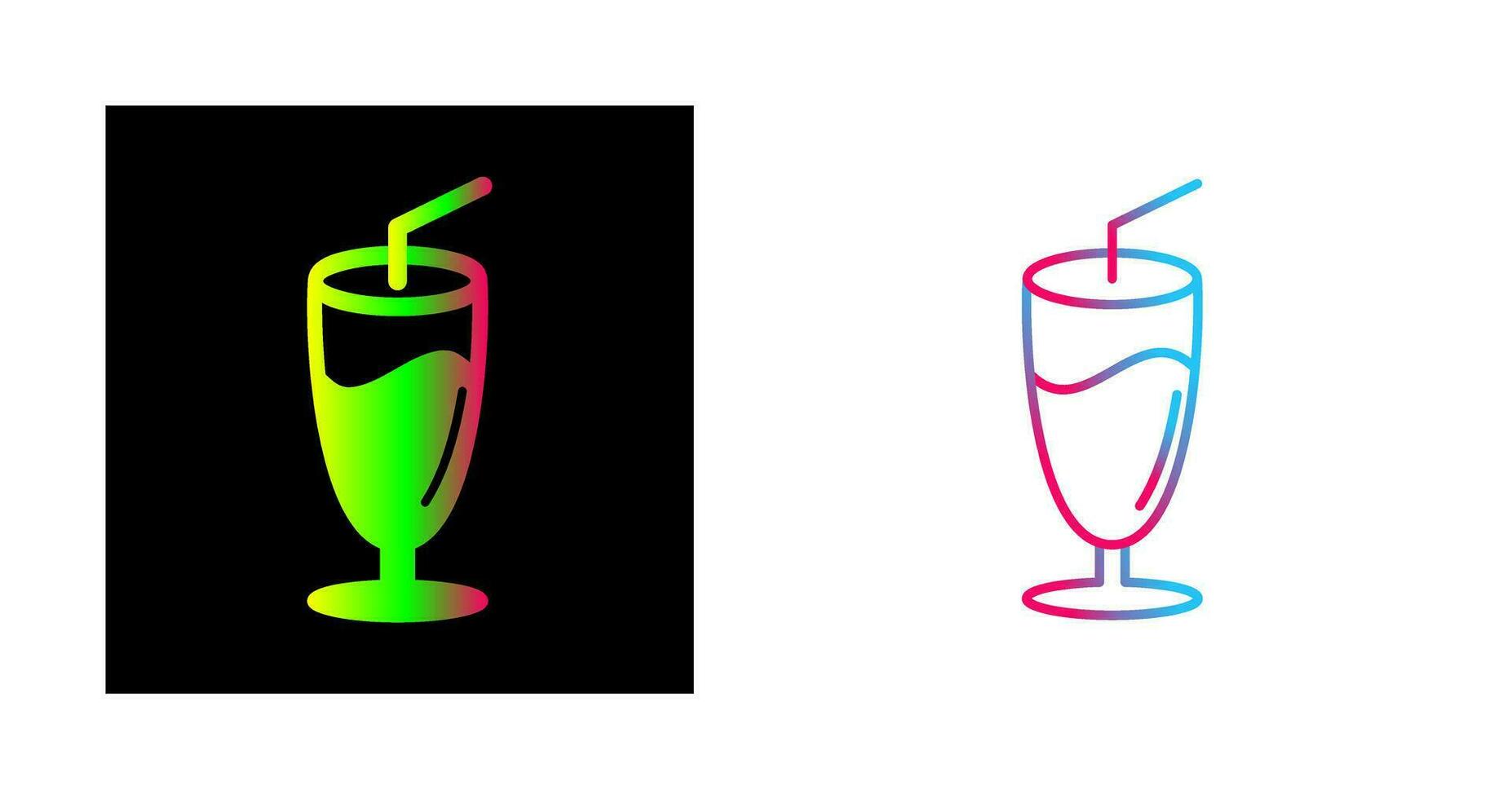 Milkshake Vector Icon