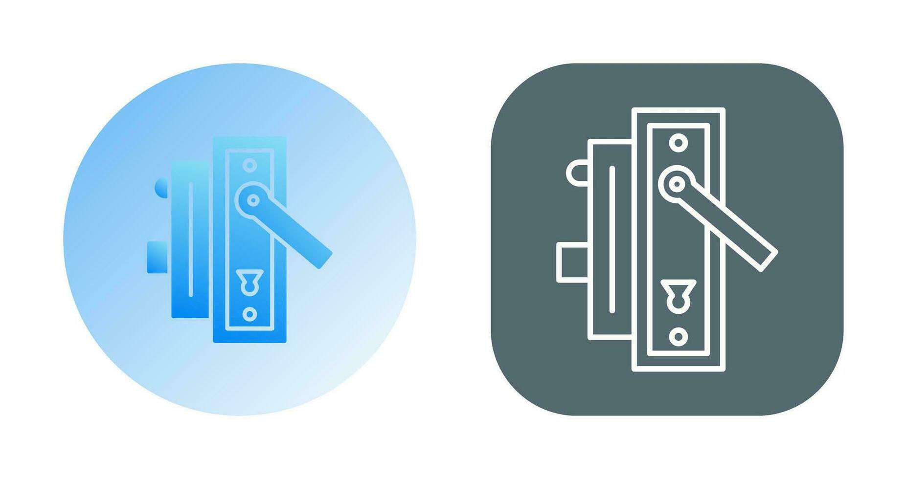 Door Handle Vector Icon