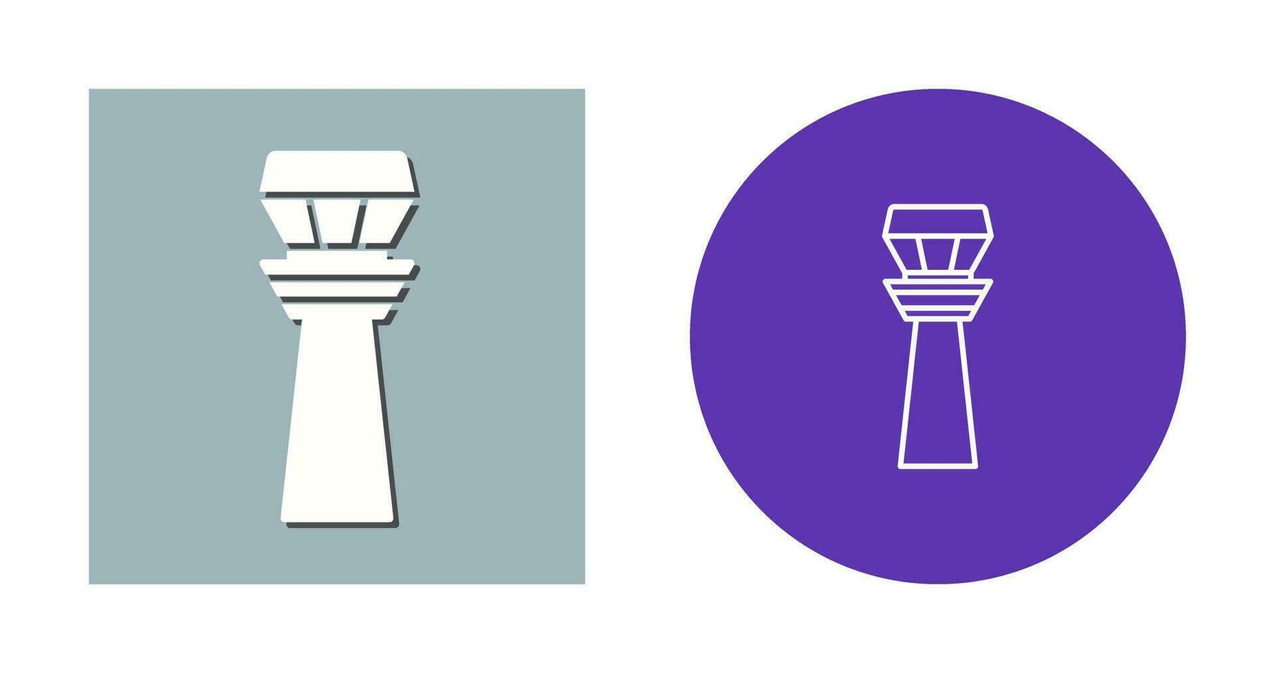Control Tower Vector Icon