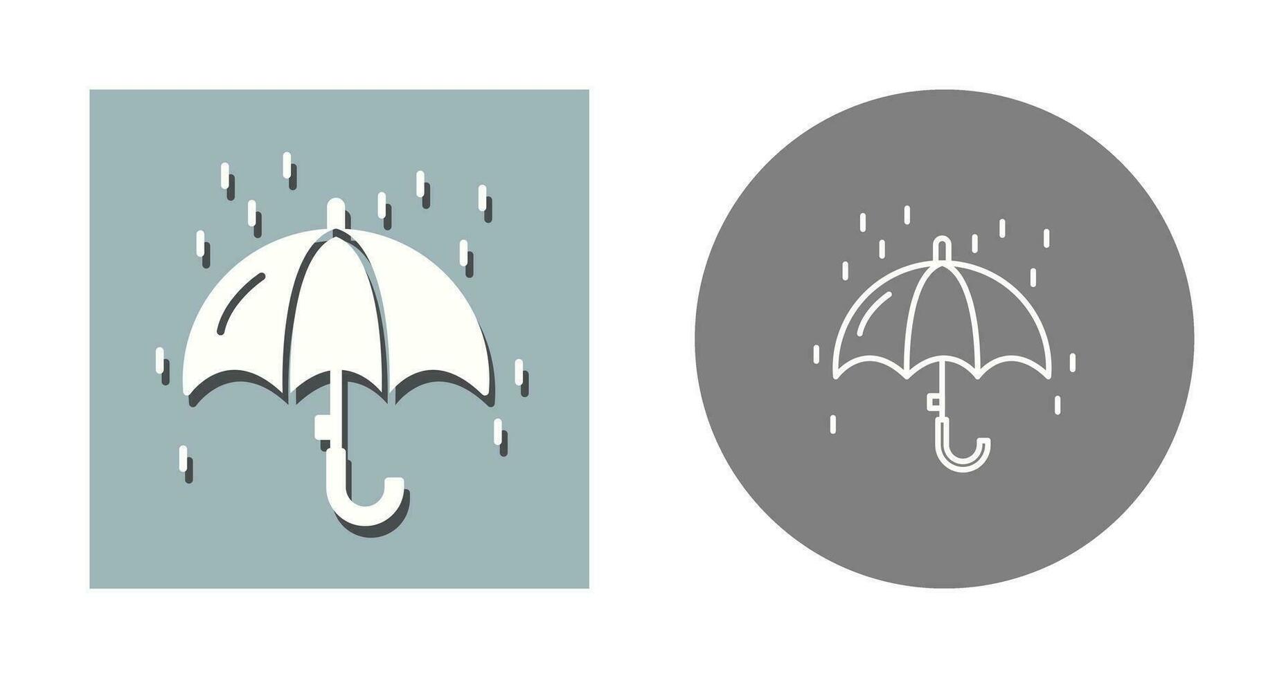 icono de vector de lluvia