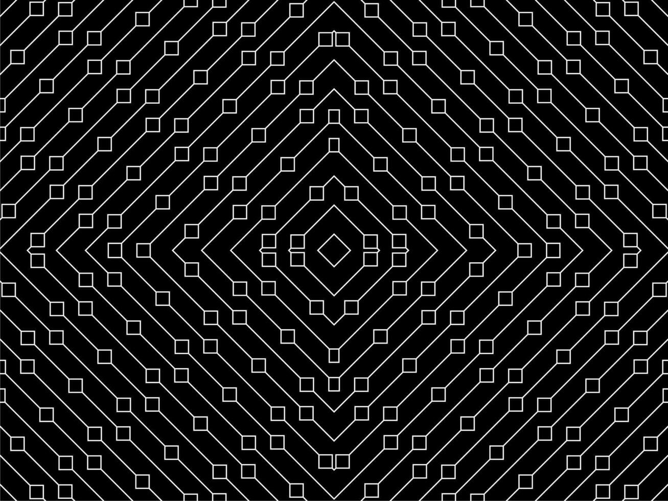 Rhombus and Lines Motif Pattern, can use for Contemporary Decoration, Ornate, Background, Fashion, Textile, Fabric, Tile, Wallpaper, Cover, Wrapping, Carpet, etc. vector