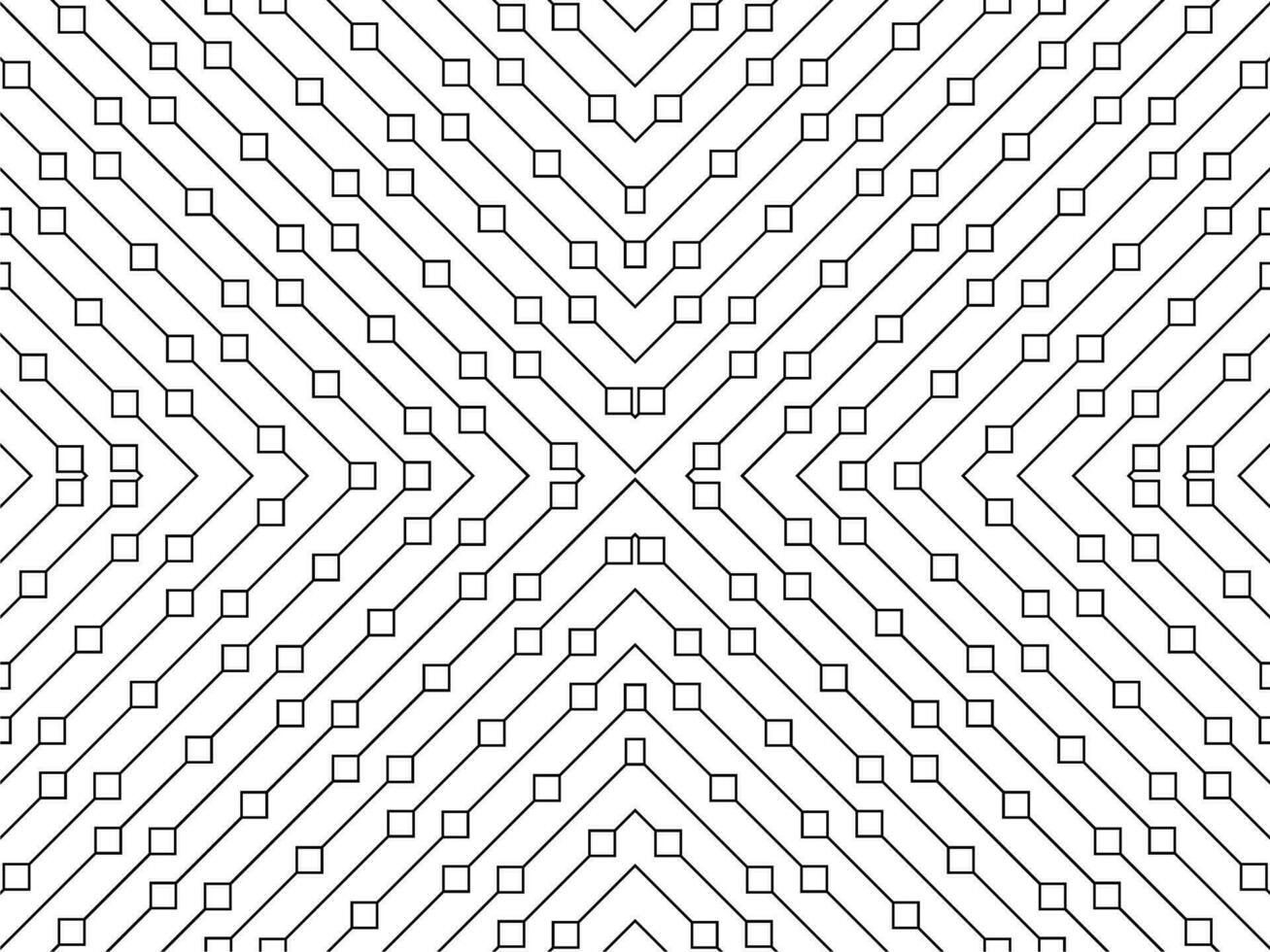 Rhombus and Lines Motif Pattern, can use for Contemporary Decoration, Ornate, Background, Fashion, Textile, Fabric, Tile, Wallpaper, Cover, Wrapping, Carpet, etc. vector