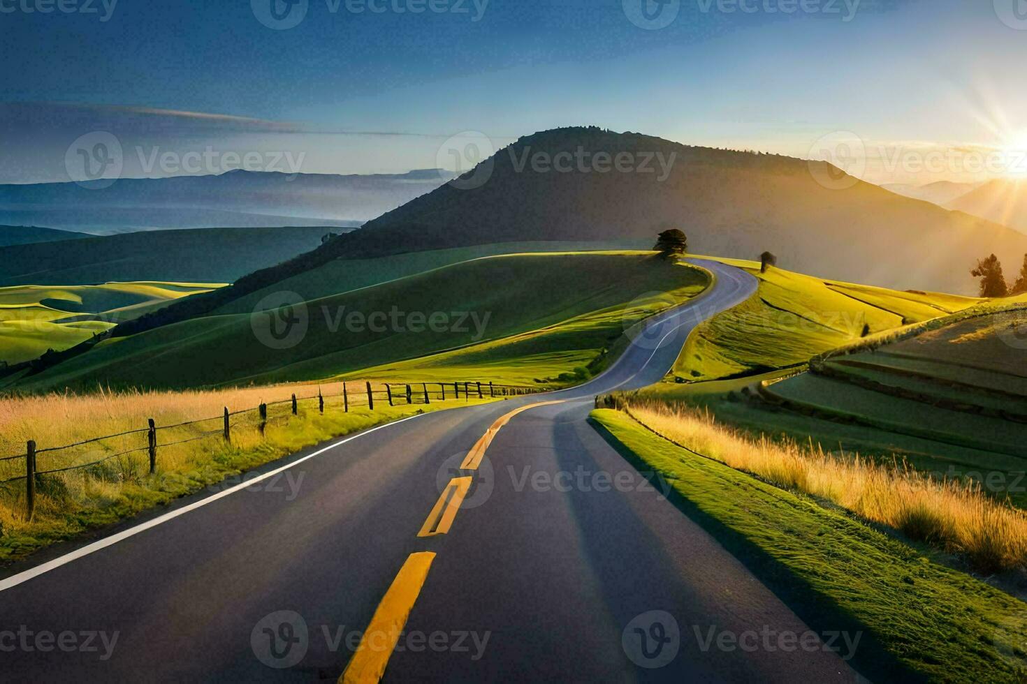 the road to success is paved with good intentions. AI-Generated photo