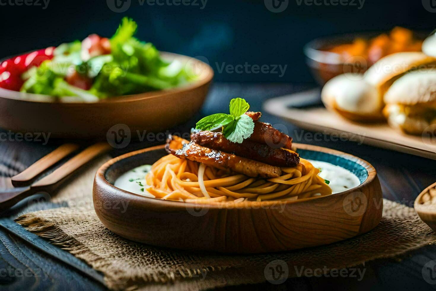 the best foods to eat on a diet. AI-Generated photo