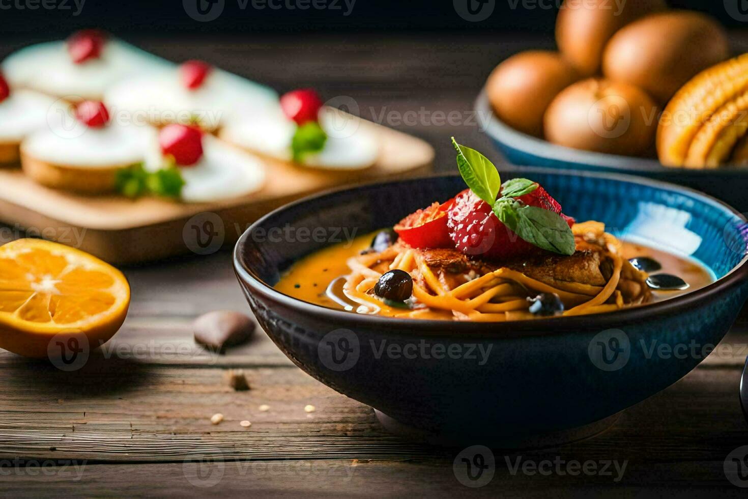 the best foods to eat for weight loss. AI-Generated photo