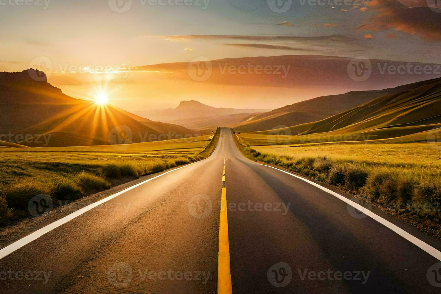 the road to success is paved with good intentions. AI-Generated photo