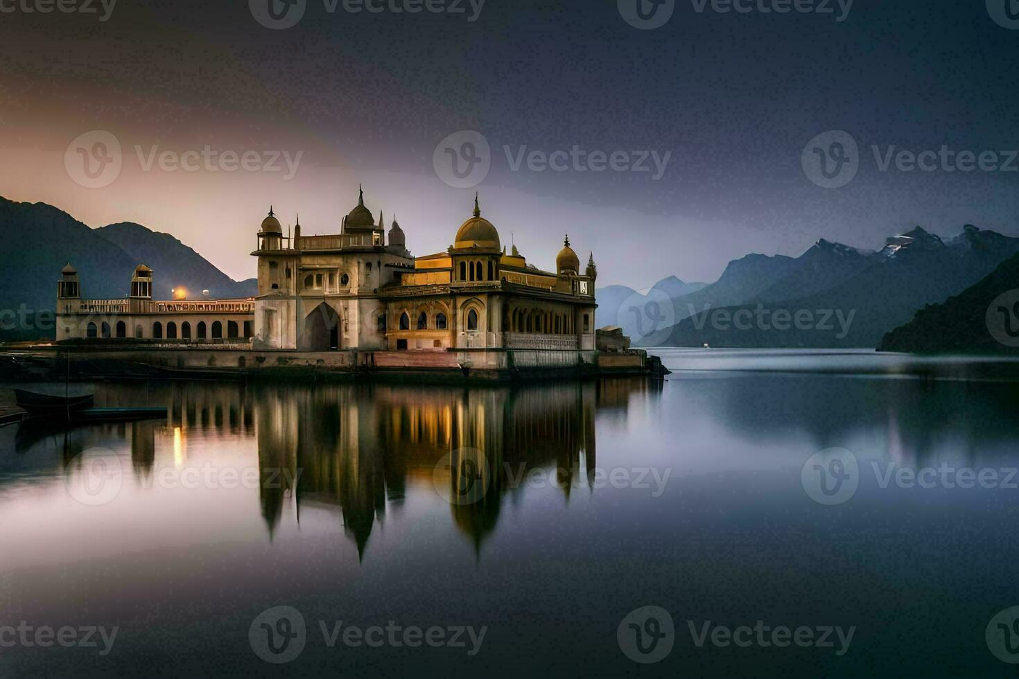 the golden palace, amritsar, india. AI-Generated photo