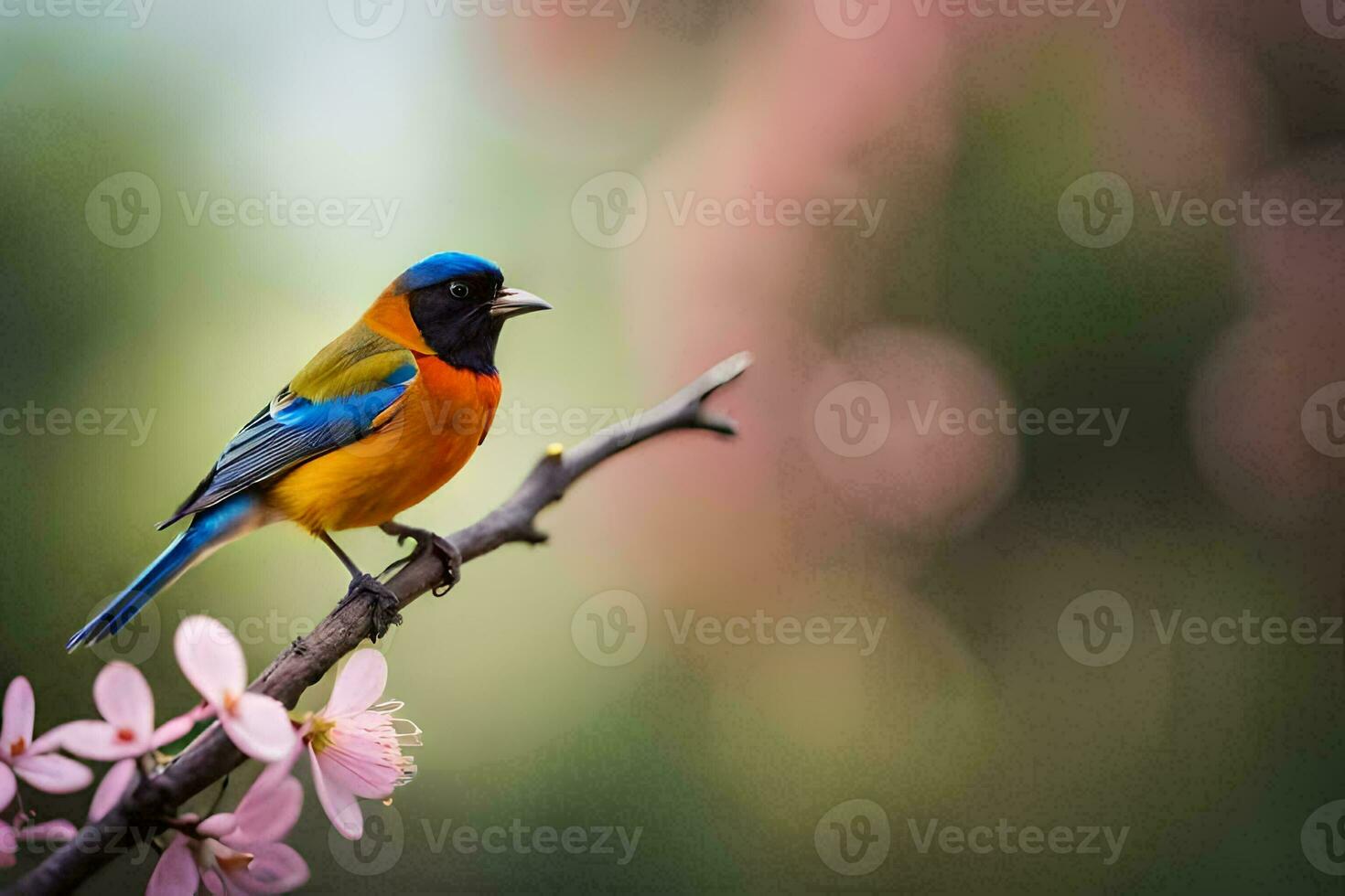 photo wallpaper bird, the tree, the bird, the bird, the bird, the bird,. AI-Generated