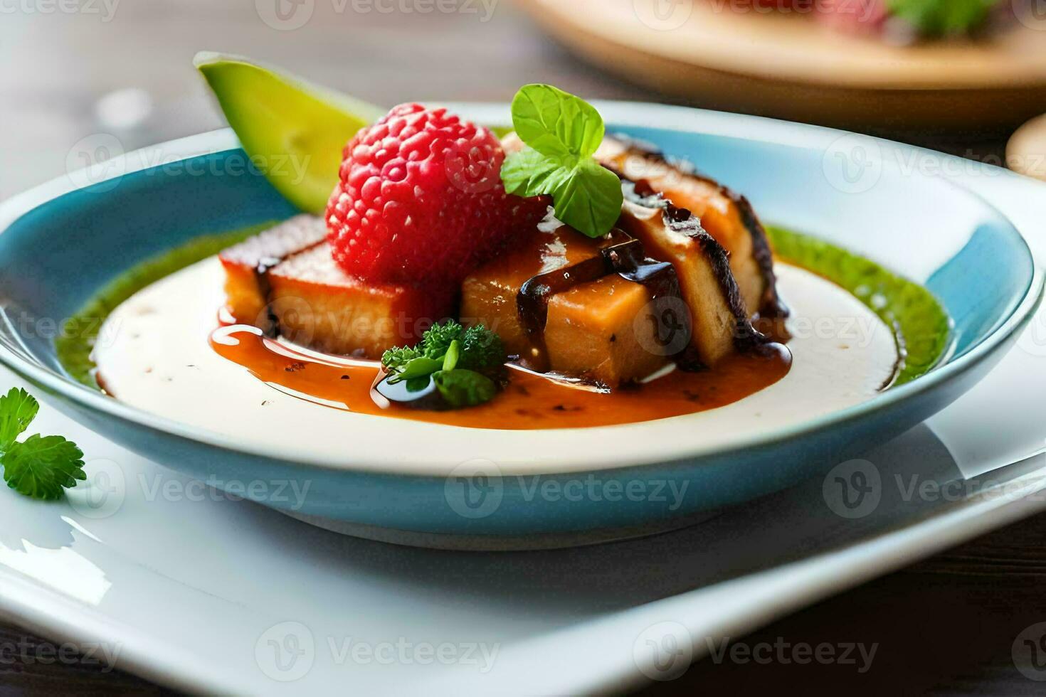 the best vegan food in the world. AI-Generated photo