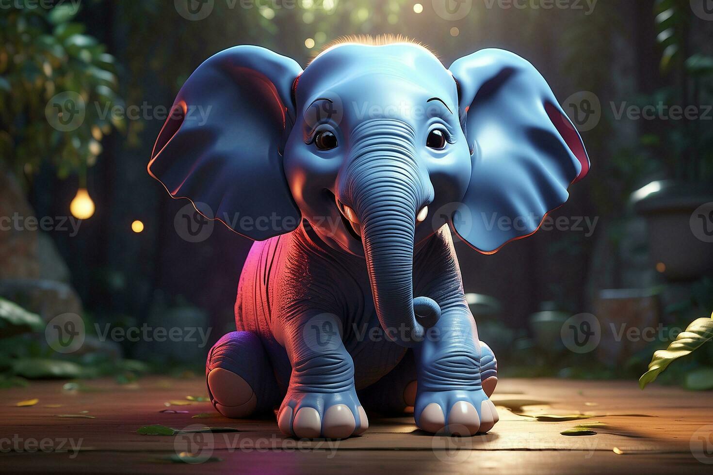 Elephant animal abstract wallpaper. photo