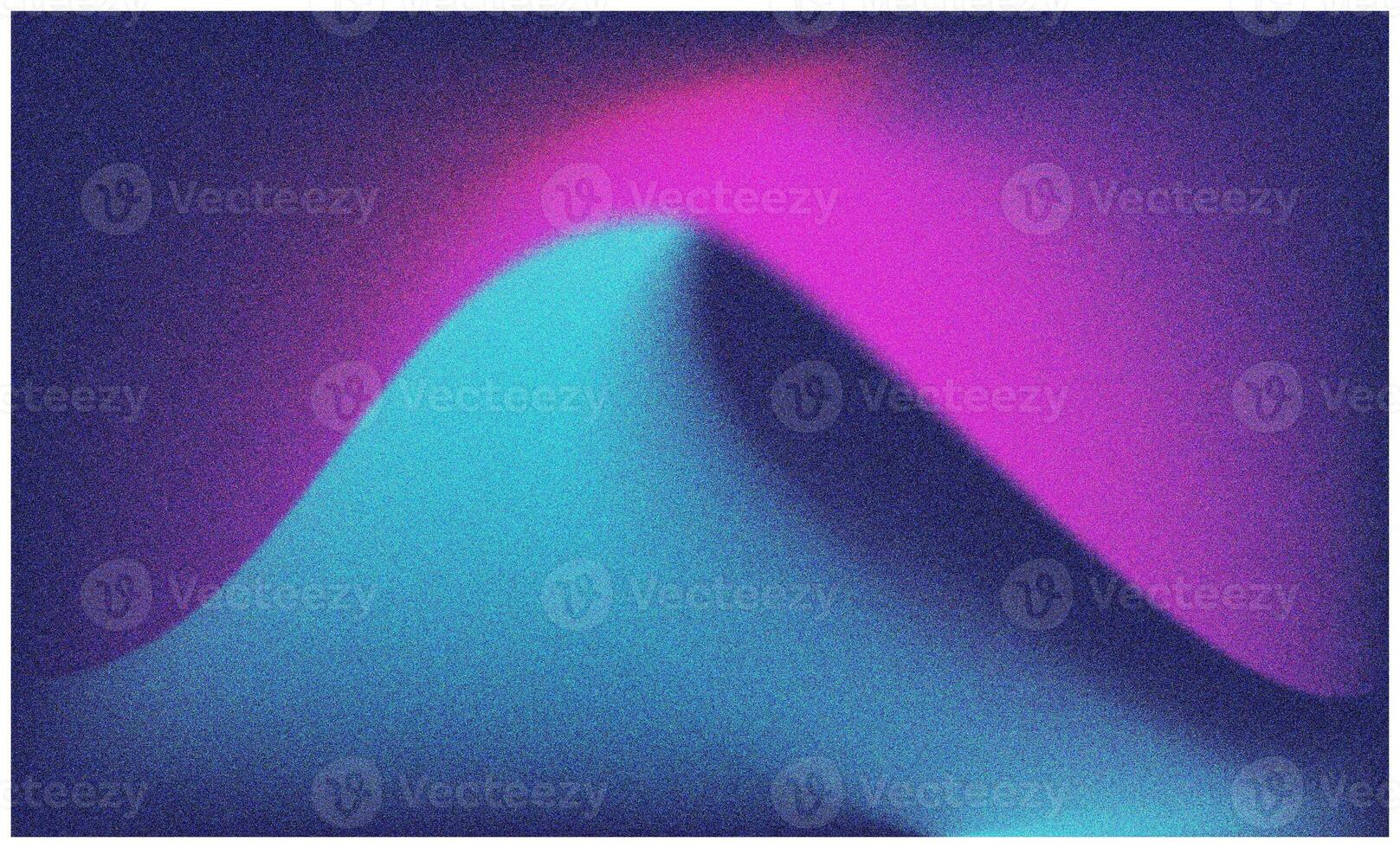 Purple blue color gradient retro vibrant abstract background. Noise grain rough textured gradation photo