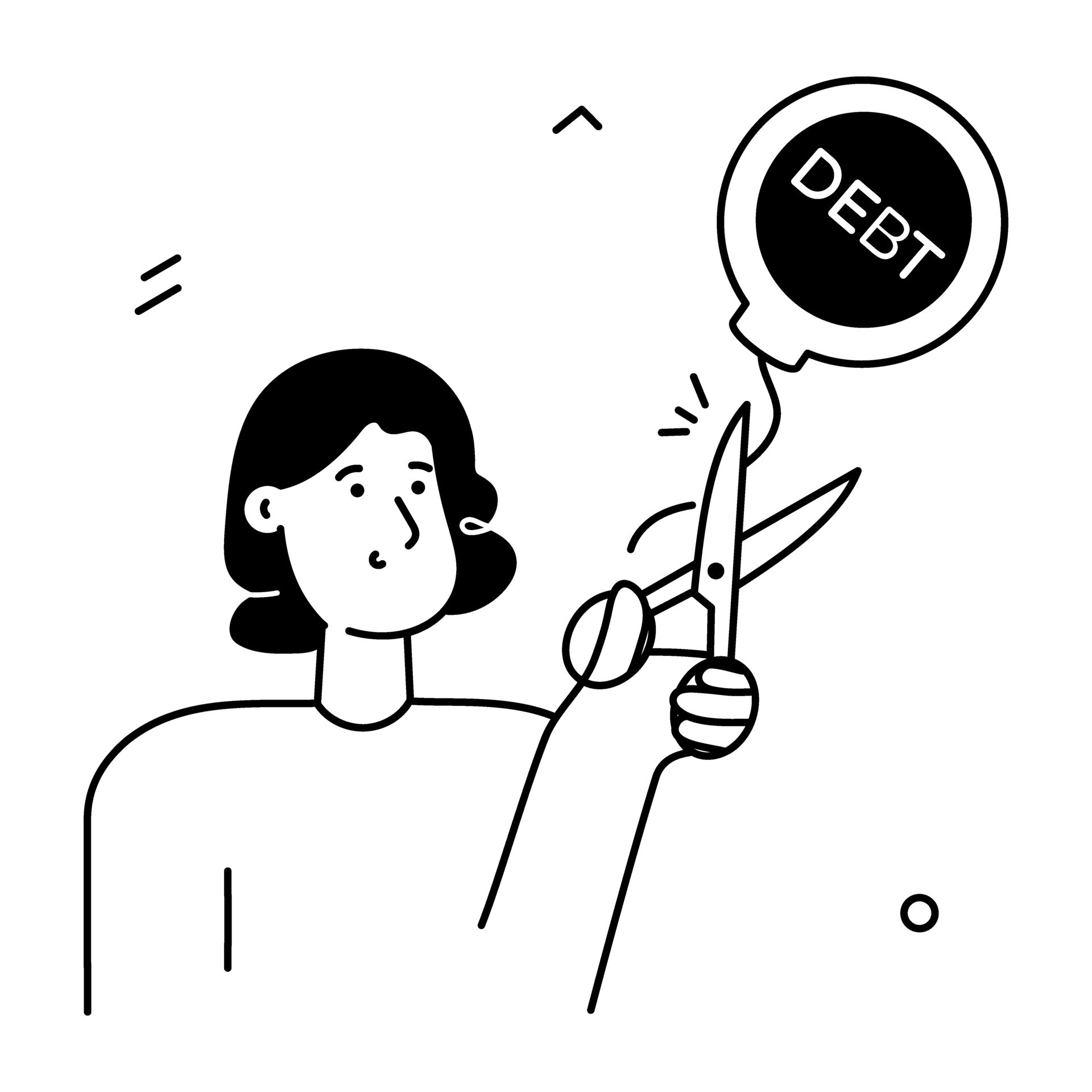 trendy-debt-reduction-33641578-vector-art-at-vecteezy