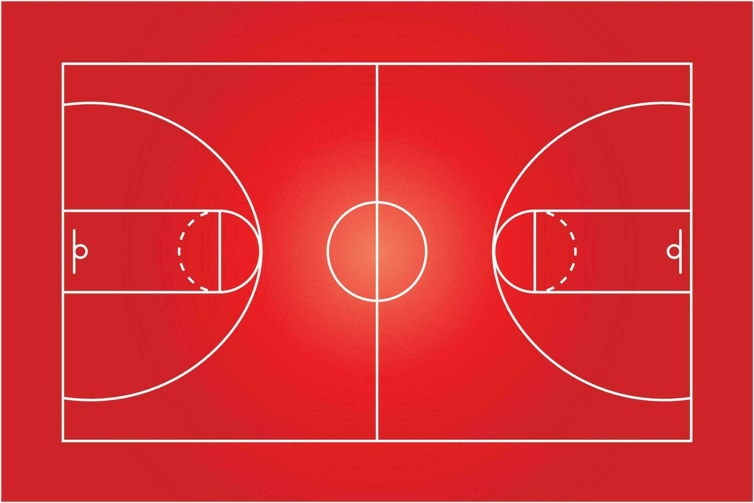 special red table for tactics vector