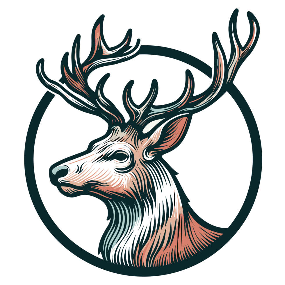 Christmas Reindeer Clipart - Ai Generative png