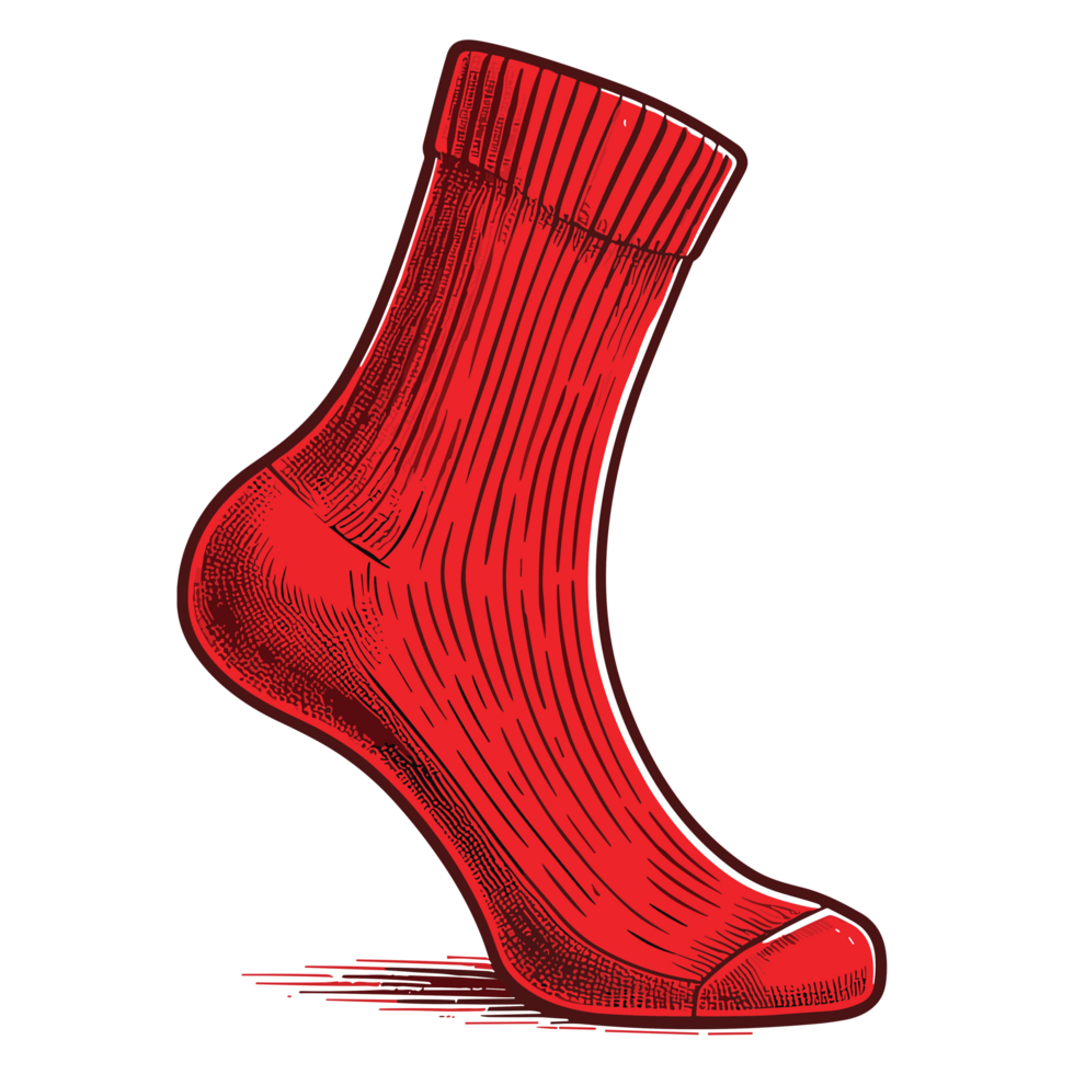 Christmas Socks Clipart - Ai Generative png