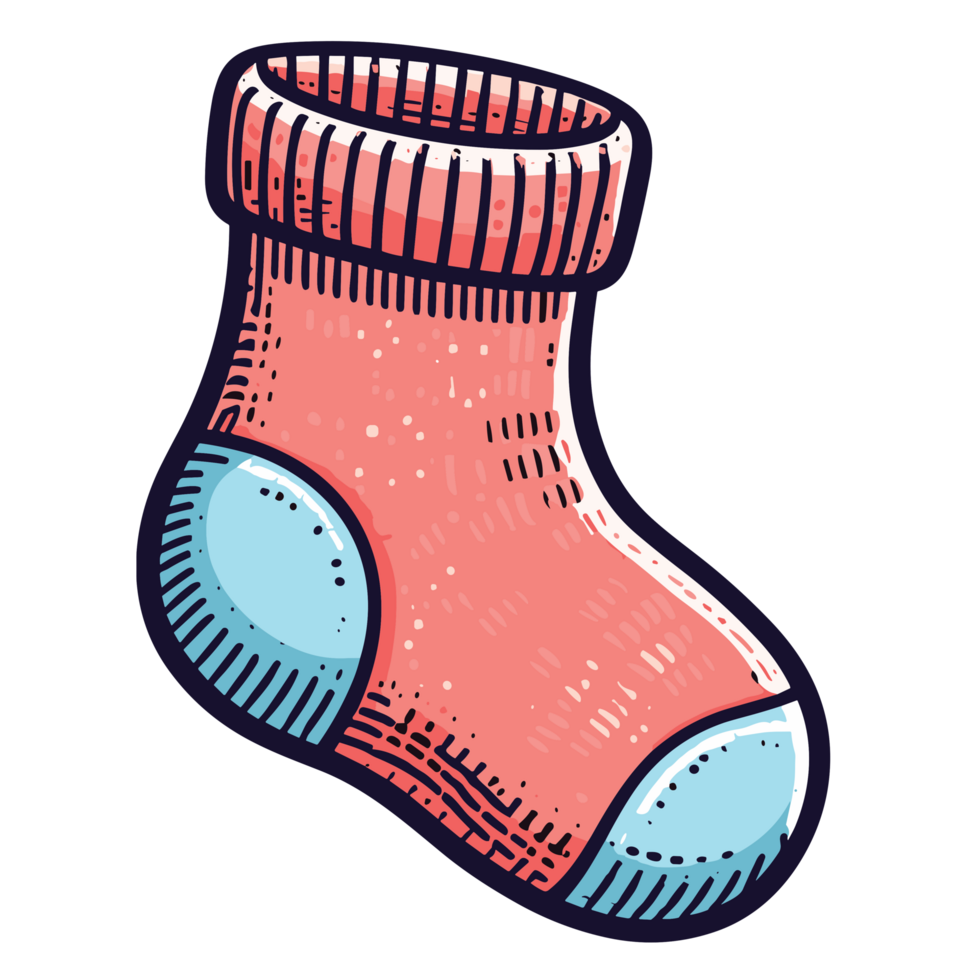 Christmas Socks Clipart - Ai Generative 33642167 PNG