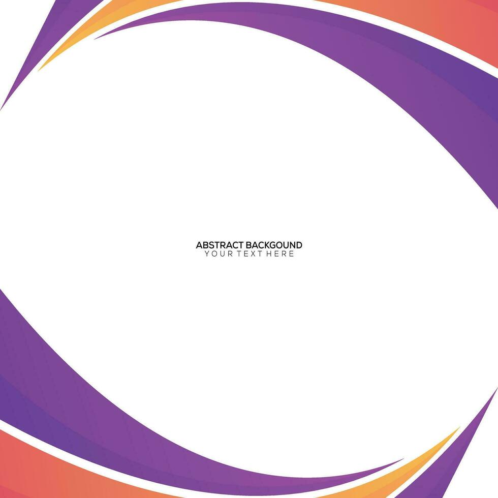 abstract dynamic geometric shapes border on white background vector