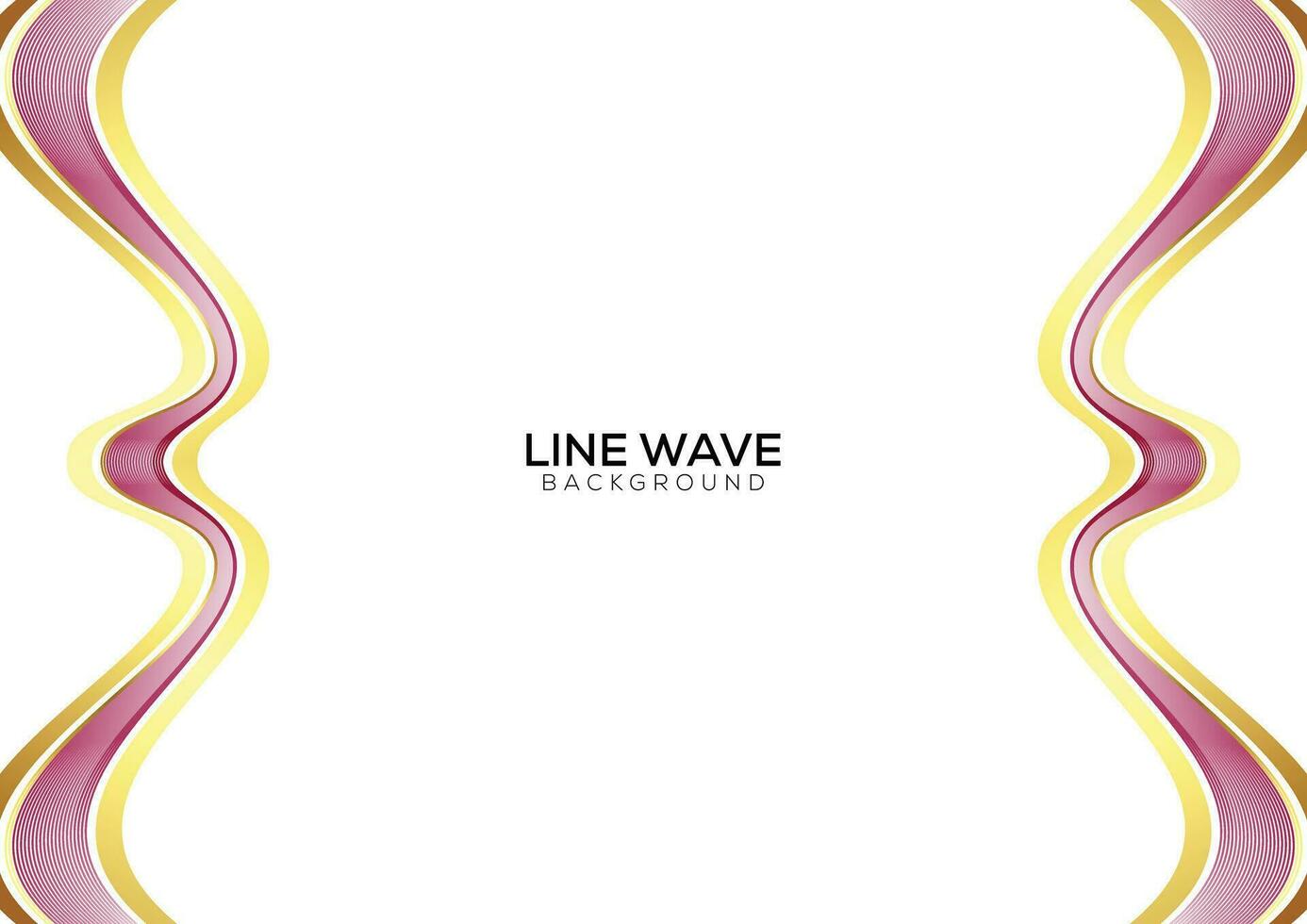 abstract elegant background with flowing lines wave vector