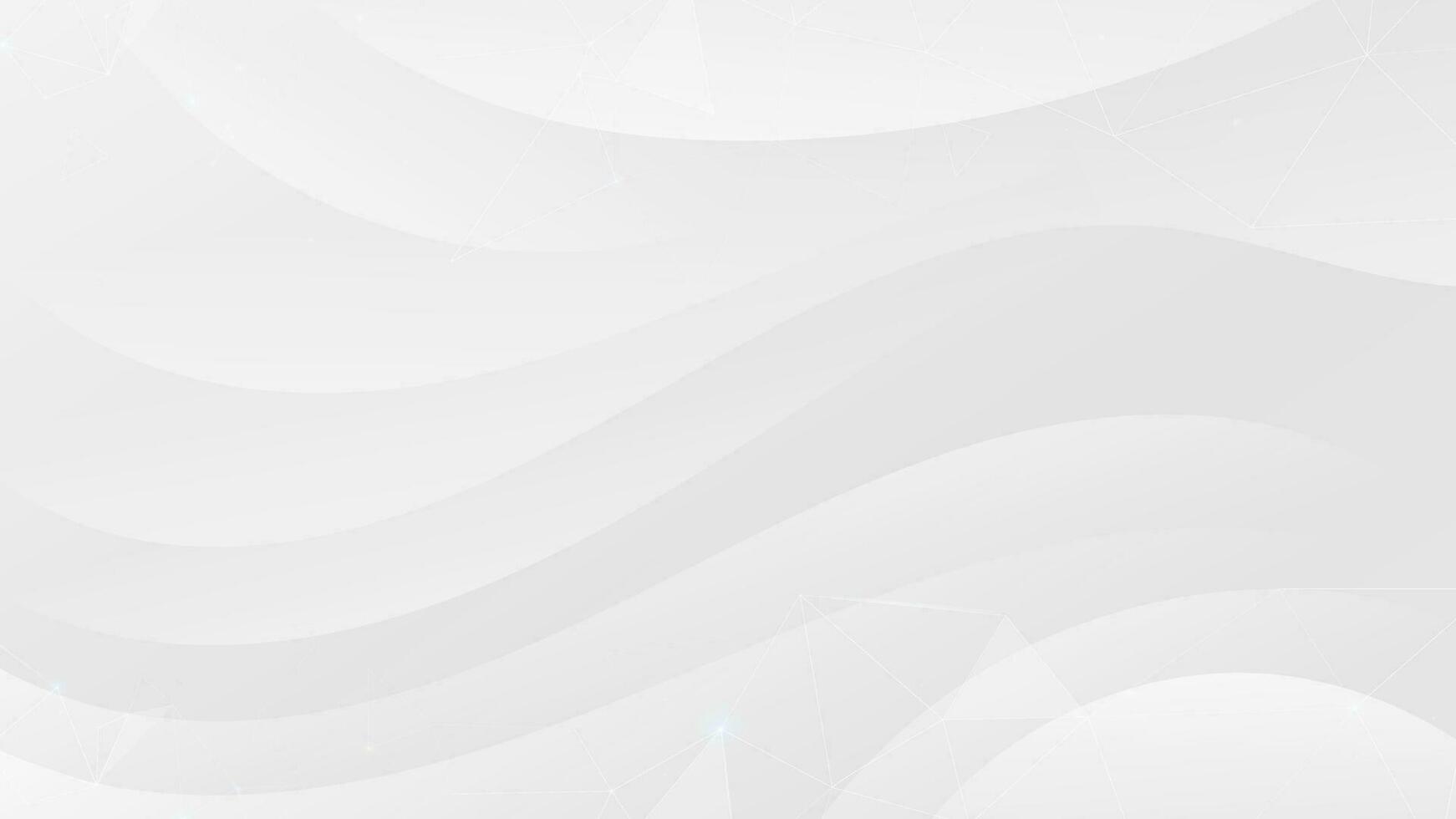 Abstract white Background with Wavy Shapes. flowing and curvy shapes. This asset is suitable for website backgrounds, flyers, posters, and digital art projects. vector