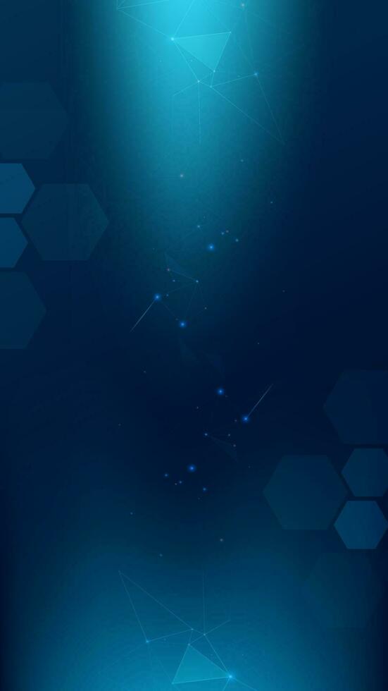 Gradient Digital technology background. Network connection dots and lines. Futuristic background for various design projects such as websites, presentations, print materials, social media posts vector