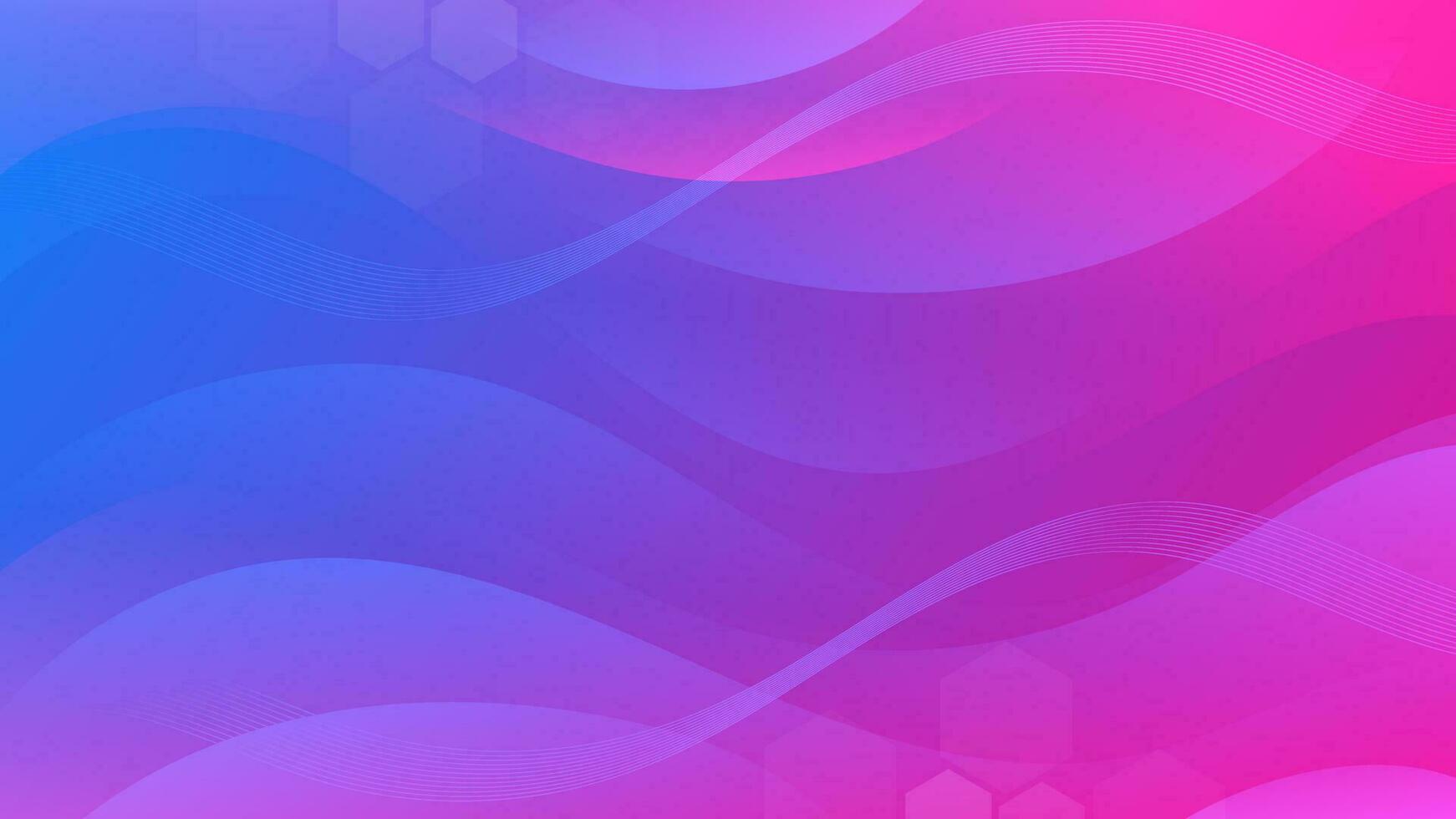 Abstract purple blue Background with Wavy Shapes.  green color scheme with flowing and curvy shapes. This  asset is suitable for website backgrounds, flyers, posters, and digital art projects. vector