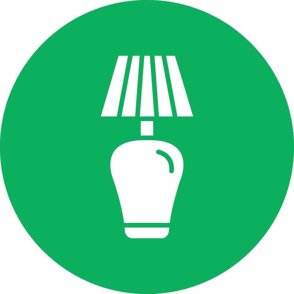Floor Lamp Vector Icon Design Illustration