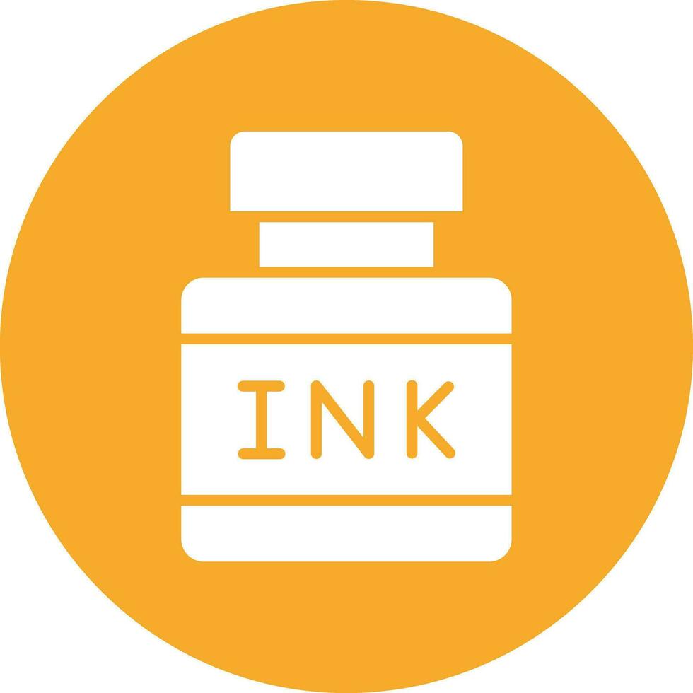 Ink Vector Icon Design Illustration