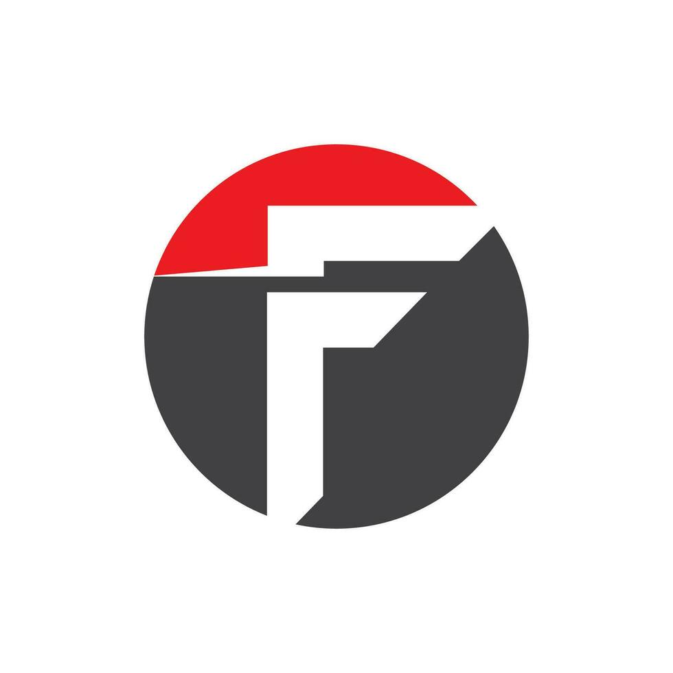 F Letter logo Vector template
