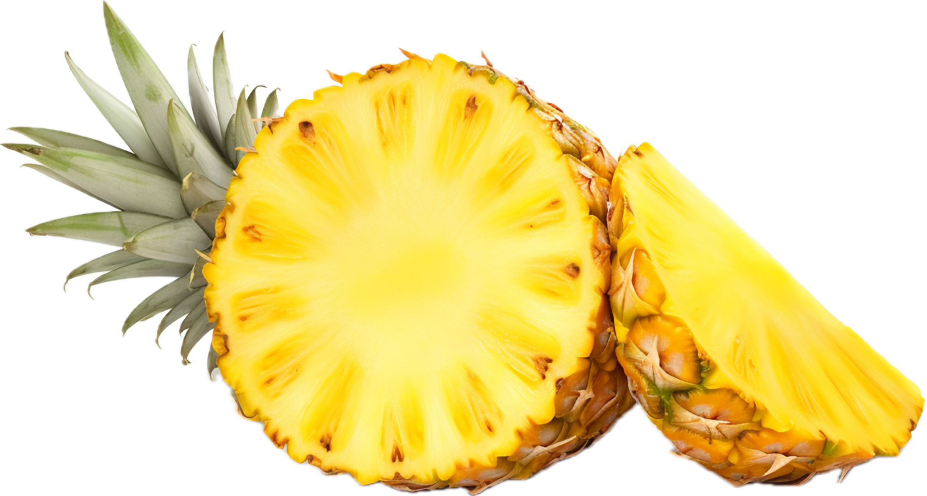Pineapple png with AI generated.